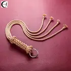 Плетка веревочная ручной работы шибари SM, интимный раб, унижение, стыд, игра, мягкая хлопковая веревка, штурмовой инструмент, Эротическая ограничитель, игры для взрослых