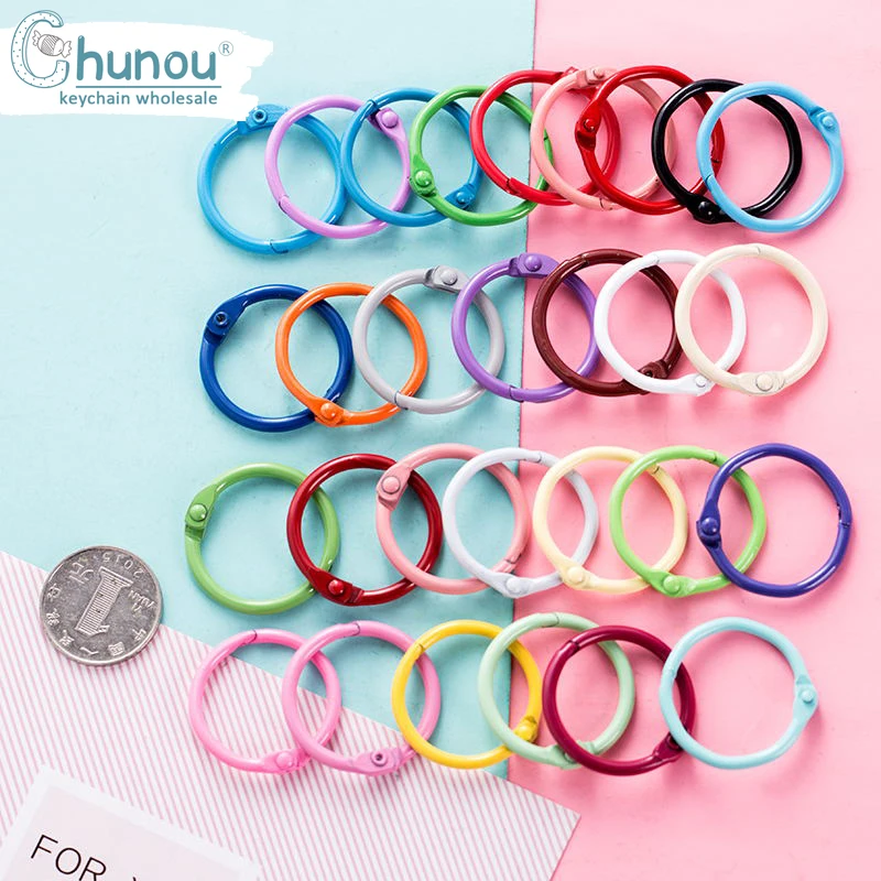 10 шт./лот милый цветной распылитель металлический брелок ручной работы DIY