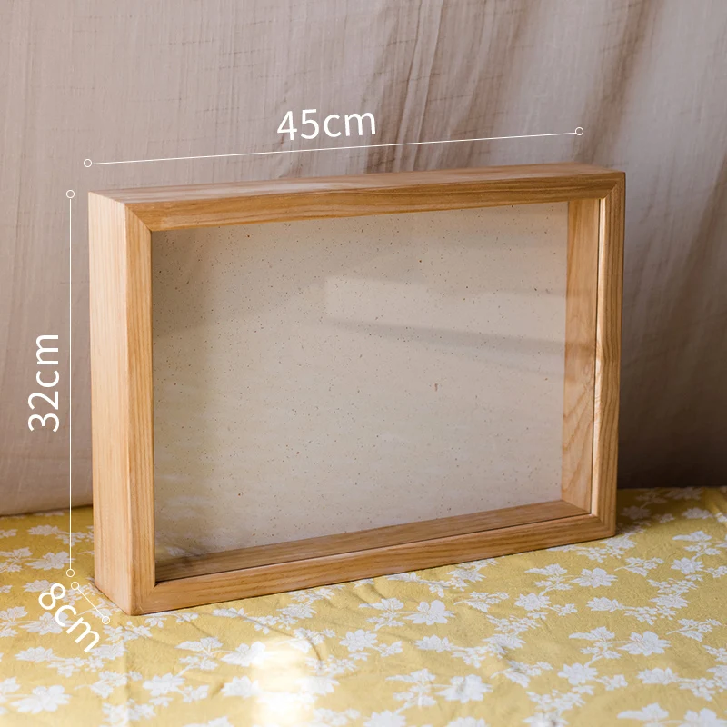 

Creative Photo Frame Wood Boho Modern Display Friends Gifts Picture Holder Frame Living Room Fotolijst Home Decoration DF50XK