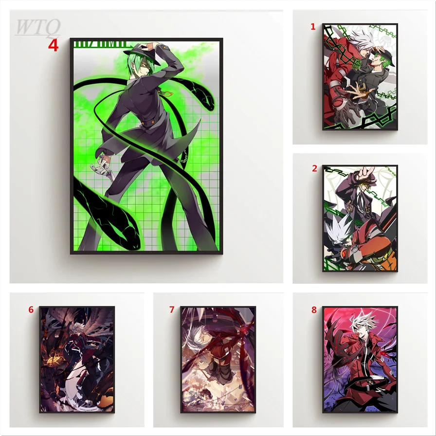 Блейзер Хамама рагна аниме постеры с кровью Картина на холсте настенный Декор