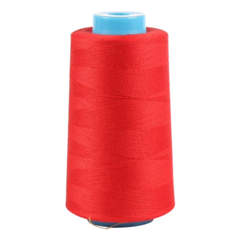 Высокопрочная швейная нить многоцелевая вышивка полиэфирные швейные нитки
