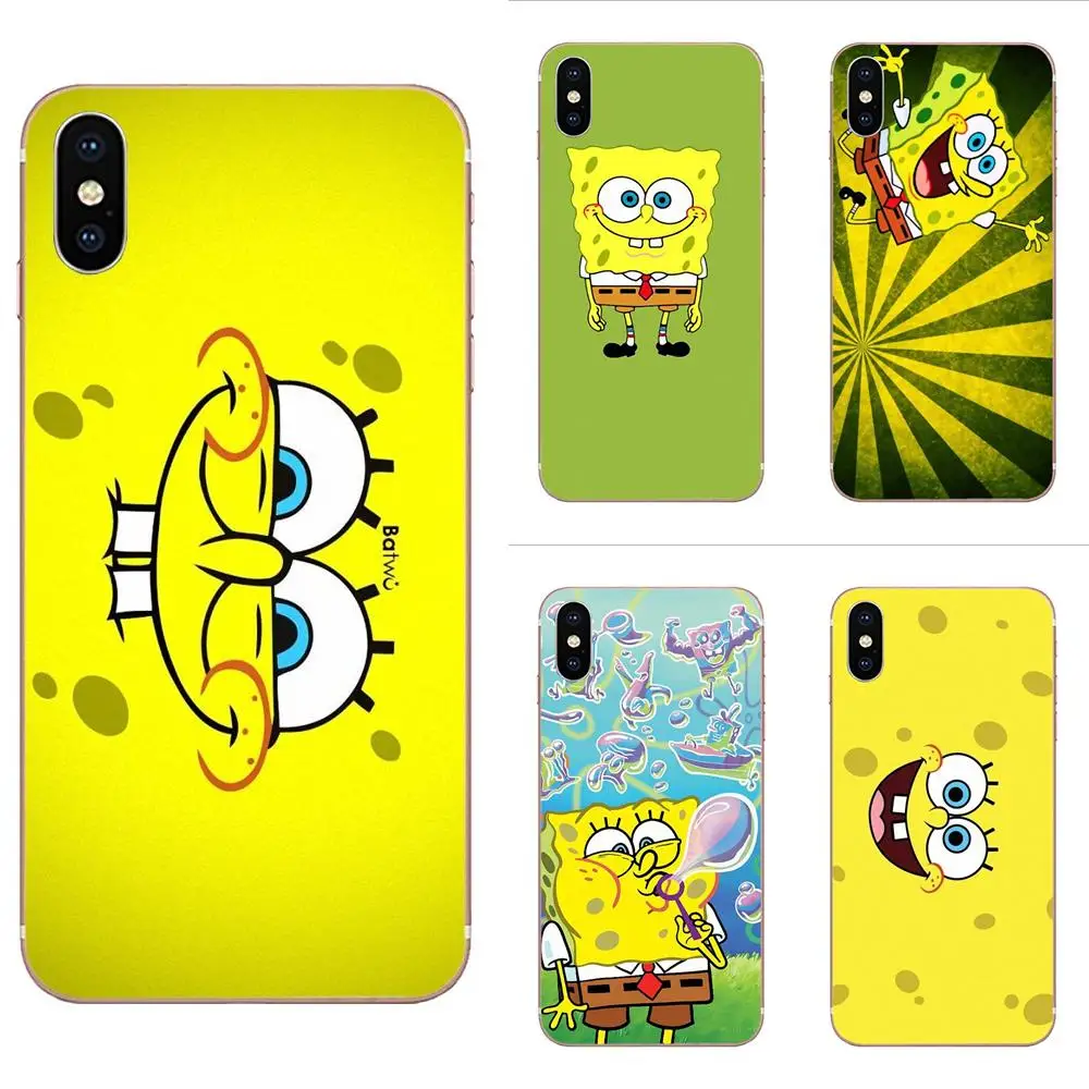 Популярный прекрасный Чехол для мобильного телефона Spongebobs квадратных брюк Xiaomi