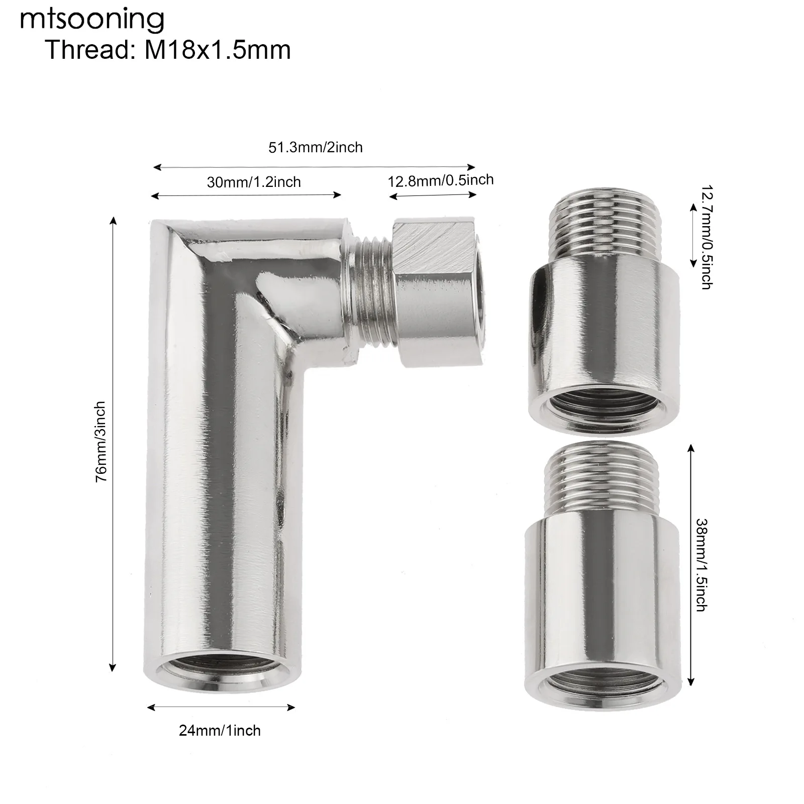 Mtsooning 2 комплекта 90 градусов угловой датчик кислорода O2 разделитель удлинитель