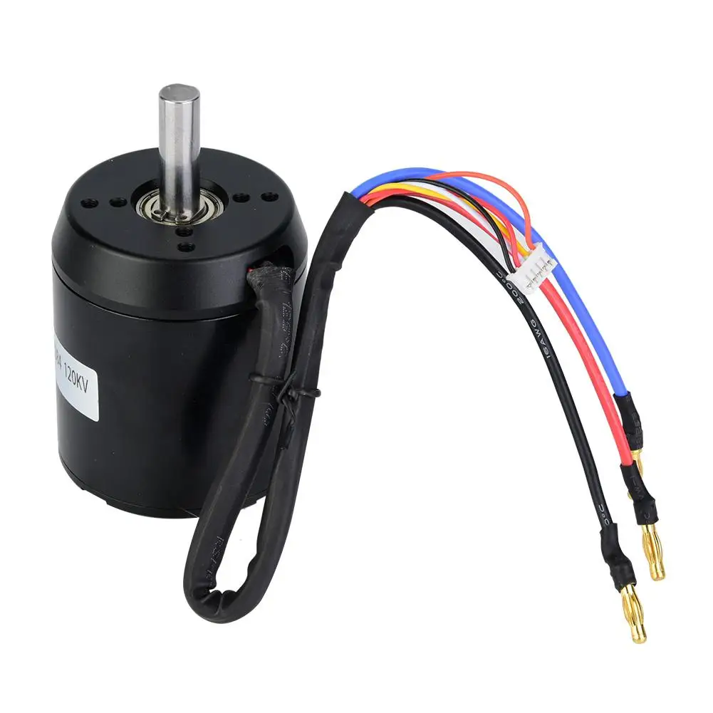 

24-36V 45km/h 120KV Brushless Sensored 6384 DC Motor For 150kg Electric Balancing Scooter Skateboard