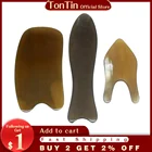 Высокое качество, большой размер, желтый рожок быка, массажный фотографический Набор для красоты лица