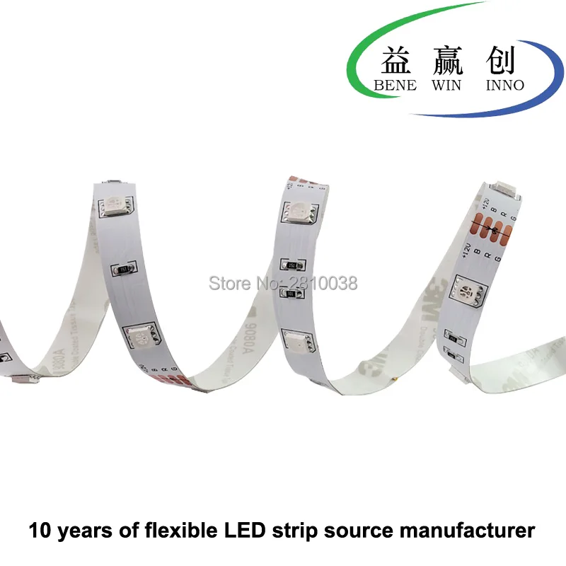 Светодиодная лента High CRI Ra90 100 м/лот SMD5050 постоянный ток 12/24 в 8/10 мм широкие гибкие