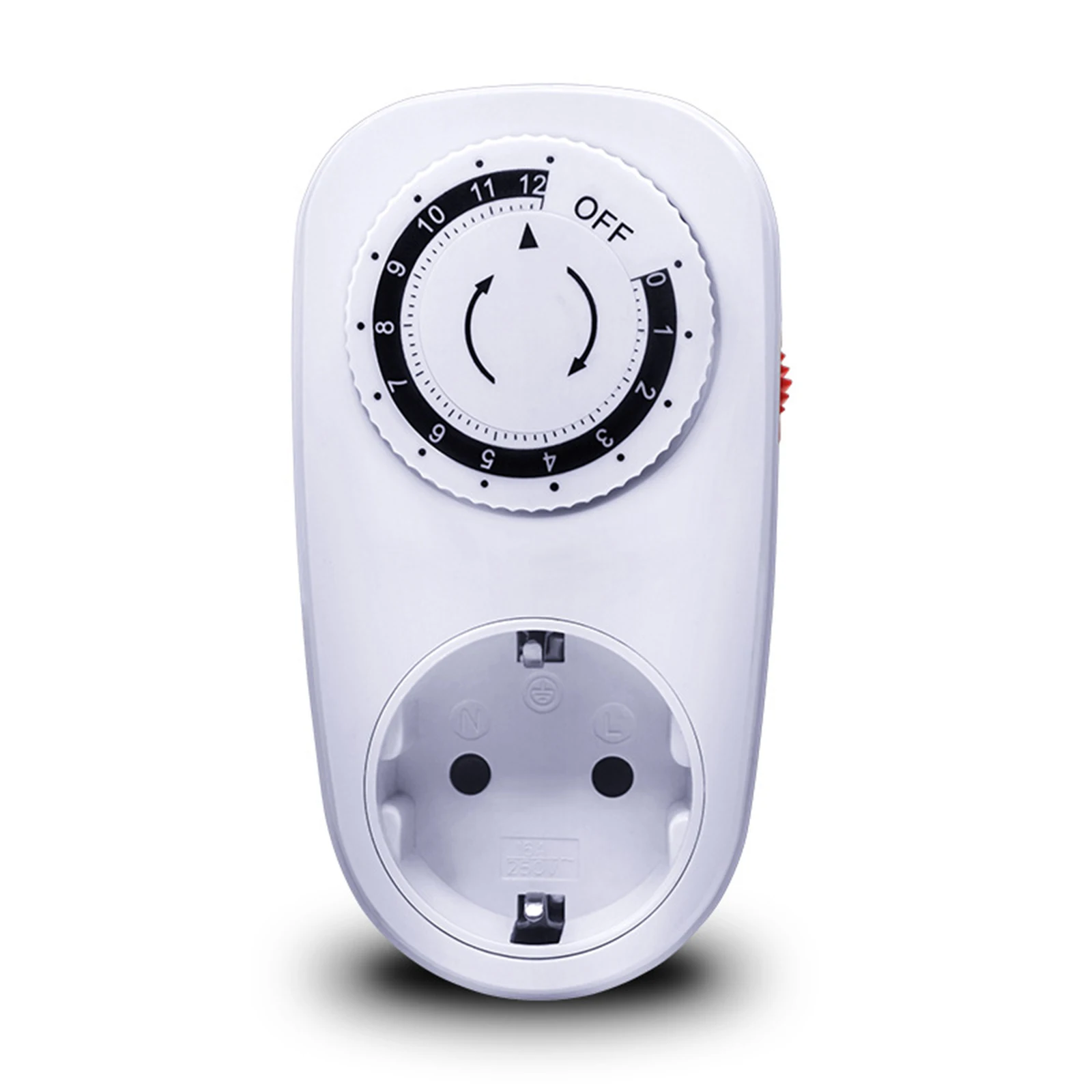 12 Hours Timing Test Sample Socket Timer Knob Type Countdown Switch Anti-interference | Дом и сад