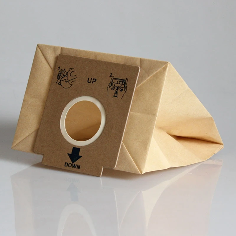 

30 Pcs Vacuum Cleaner Kraft Paper Dust Bags Dual Filter Dust Bag Fit for Electrolux Z1480 ZC1120 ZC1120B