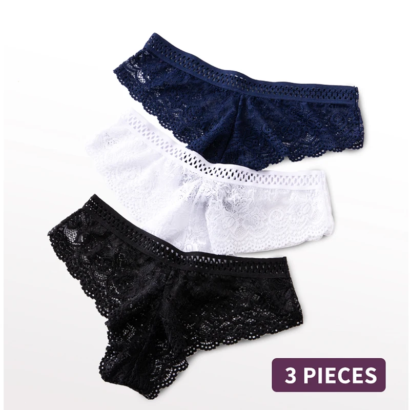 

New Women's Comfort Sexy Lace Panties Soft Women Underpants Solid Briefs Breathable Lingerie Intimate Underwear Low waist
