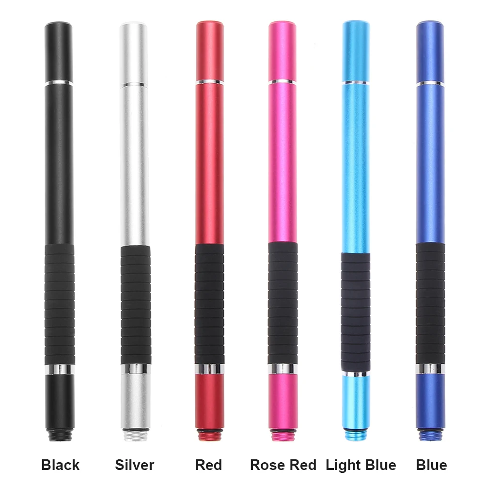 2021 Высокоточный емкостный дисковый Стилус Шариковая ручка резиновая для