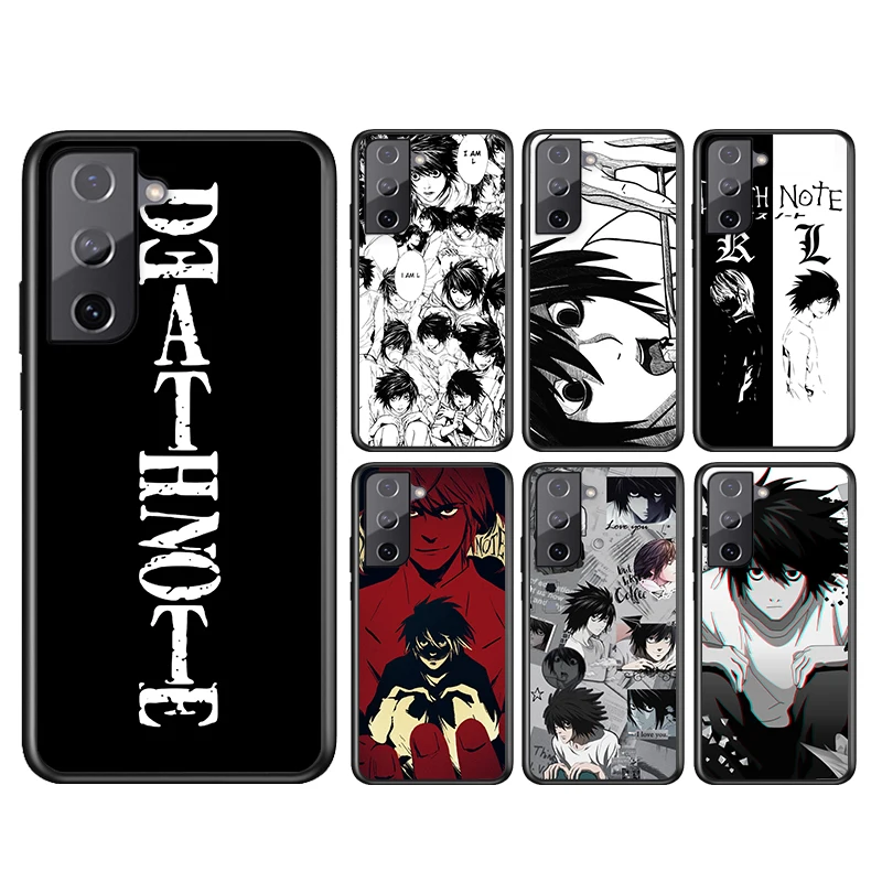 

Anime Manga Death Note Ryuk For Samsung Galaxy S21 S20FE S10 S10e S9 S8 S7 S6 Ultra Plus Lite Edge 5G Black Soft Phone Case