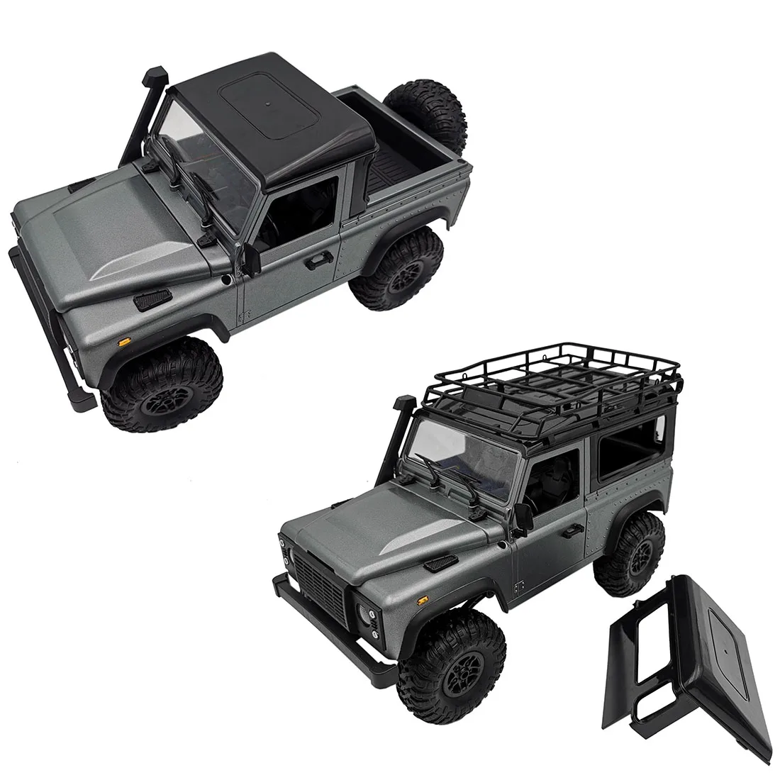 MN99S 1:12 2 4G 4WD в 1 внедорожный автомобиль пикап модели RC восхождение автомобиля