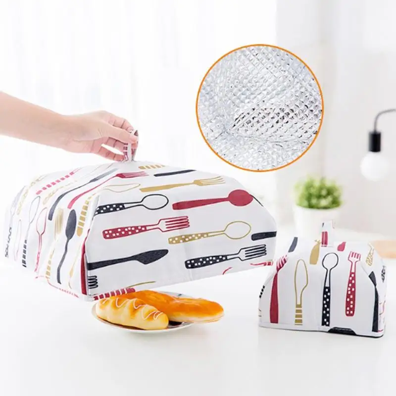 1 шт. кухонные складные крышки для еды сохраняющие тепло алюминиевая фольга