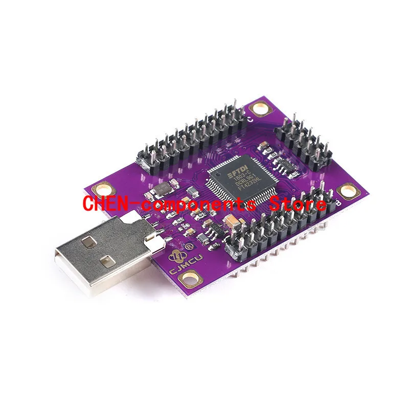 

4-канальный модуль FT4232 с USB на последовательный порт UART/SPI/I2C/JTAG/RS232 /RS485/RS422