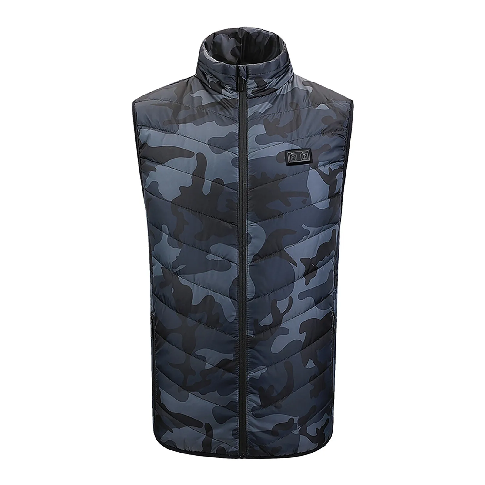 Нагревательный жилет с двойным управлением и постоянной температурой, умным электрическим зарядом через USB, обновленный до версии 9.