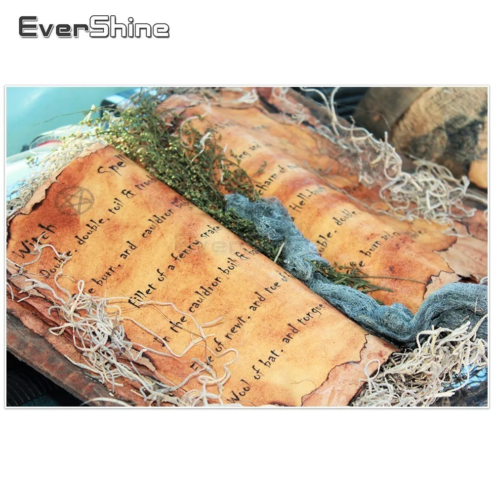 EverShine DIY 5D алмаз живопись полный дрель книга фотографии со стразами вышивка
