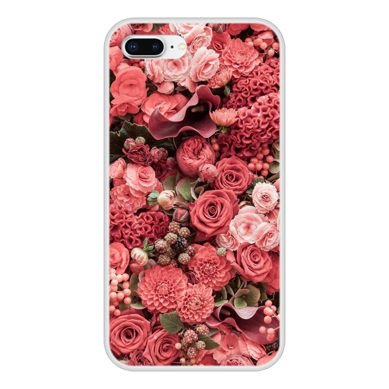 Чехол для телефона Apple iPhone 8 plus мягкий силиконовый чехол из ТПУ с рисунком iPhone8plus |