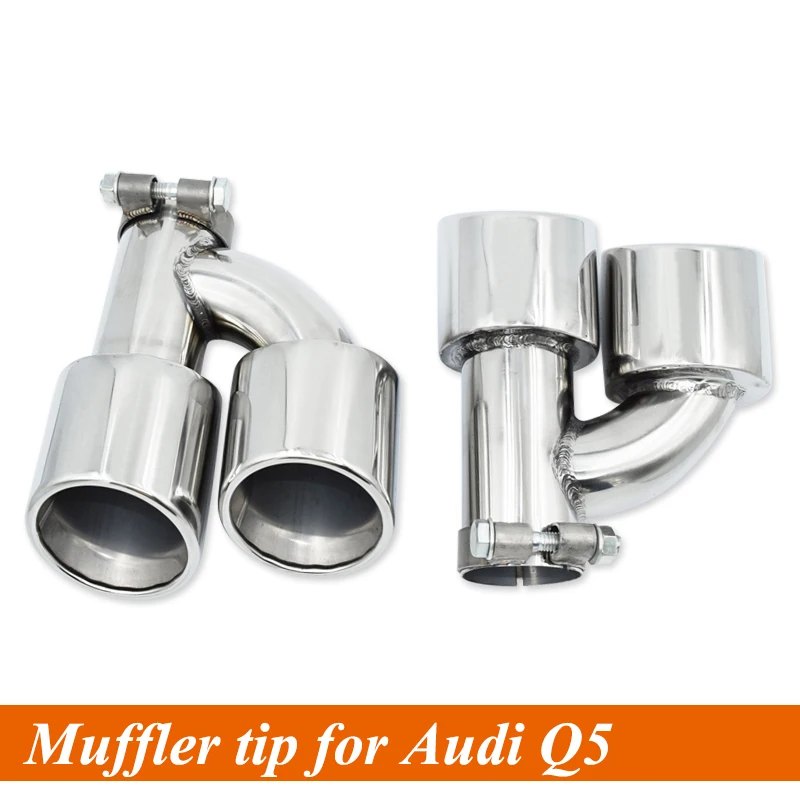 Хорошее качество одна пара четыре выхода серебристый/черный нержавеющая сталь