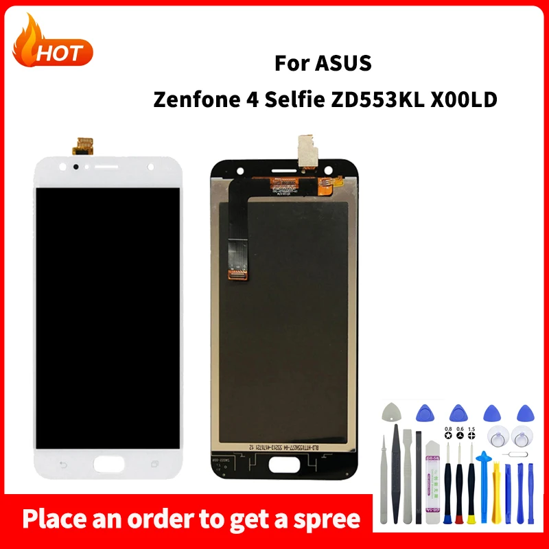 

LCD For Asus Zenfone 4 Selfie ZD553KL X00LD LCD Display Touch Screen Digitizer Assembly For Asus Zenfone Screen
