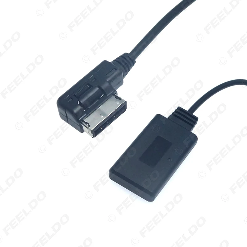 FEELDO Car Audio Radio AUX Cable Adapter For Mercedes Benz AMI Interface Bluetooth Wireless Receiver Music | Автомобили и