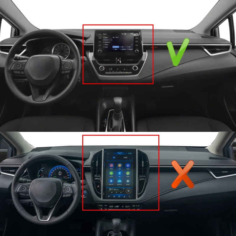 Чехол для приборной панели автомобиля коврик накидка Toyota Corolla E210 2019 On LHD RHD
