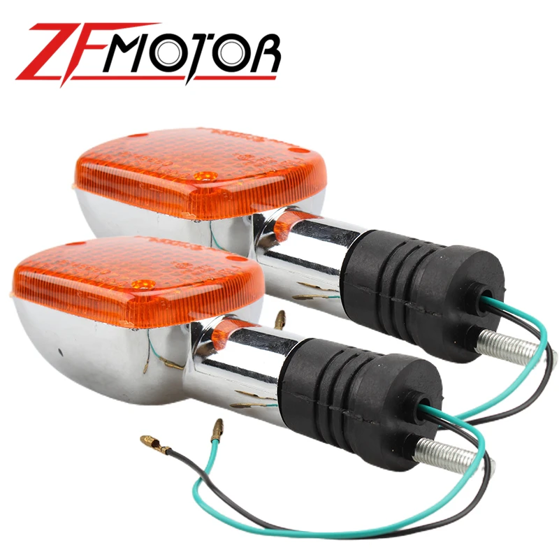 Мотоциклетные поворотники Светодиодная лампа Янтарный светильник для Honda Shadow Steed