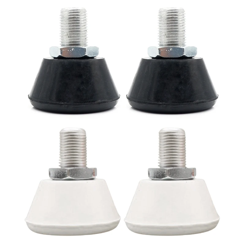 

U90B 1Pair Rubber Skates Stops & Plugs with Adjustable Height Highly Wear Resistance