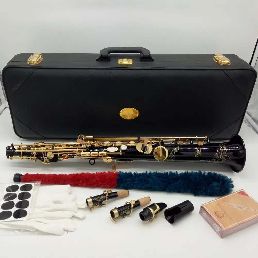 Новинка Саксофон сопрано 875EX Профессиональный Sax под заказ EX золотистый лаковый