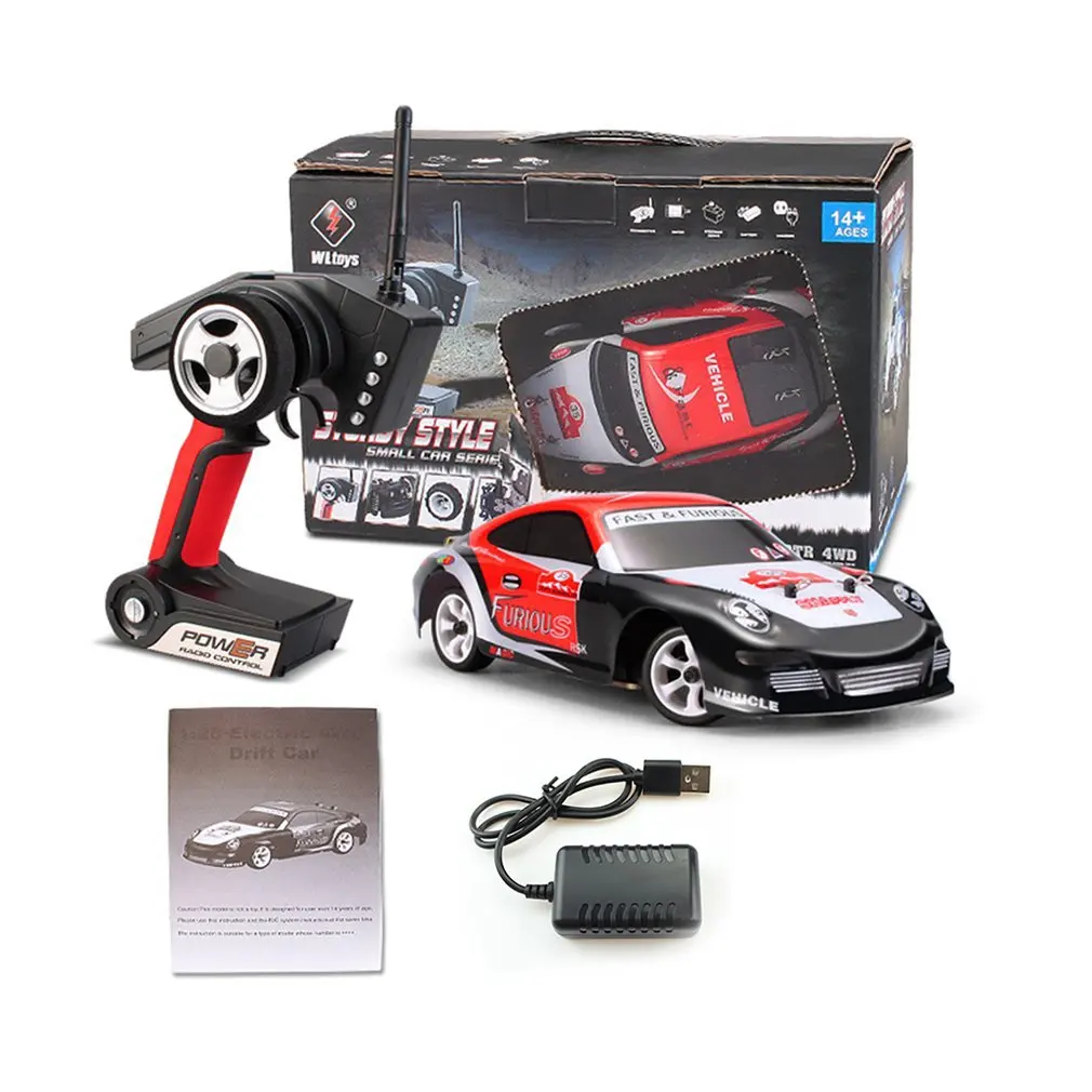 

1:28 RTR RC Car 2.4G 4WD 4 Channles 30KM/H RC Drift Car Racing Car K969/K979/K989 For Selection Remote Control Car Kid's Toys