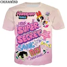 Футболка унисекс, с 3D-принтом, в стиле Харадзюку