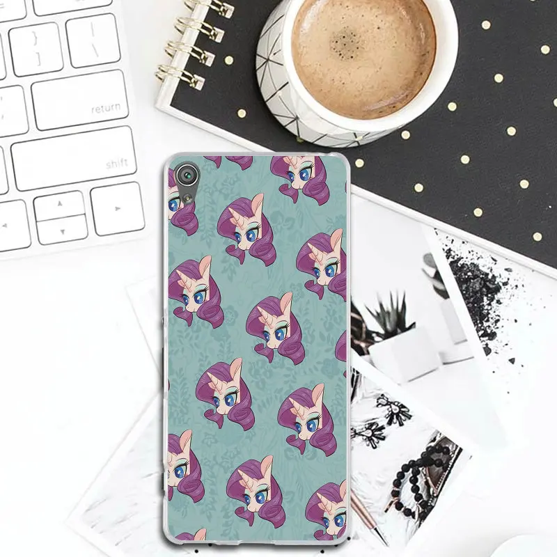 Cartoon Unicorn Rainbow Silicone Soft TPU Phone Cases For Sony Xperia M5 E3 E5 M2 M4 T3 XA XZ Premium Z Z1 Z2 Z3 Z4 Z5 Compact |