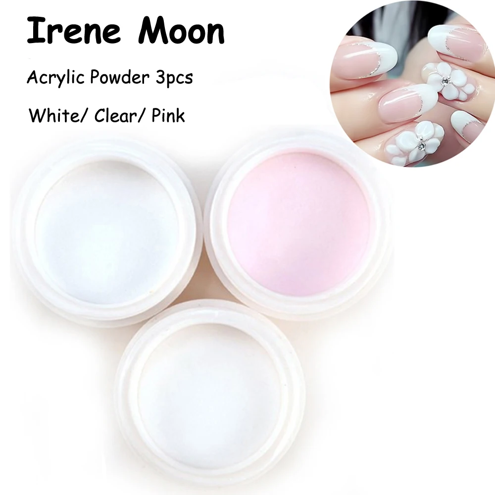 3 шт.акрил Порошок набор для ногтей украшения акрил Дизайн инструмент