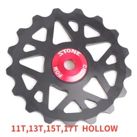 stone pulley wheel gear guide roller jockey 10t 11t 13t 15t bearing road mtb bike bearings rear derailleur for x4 shimano m370