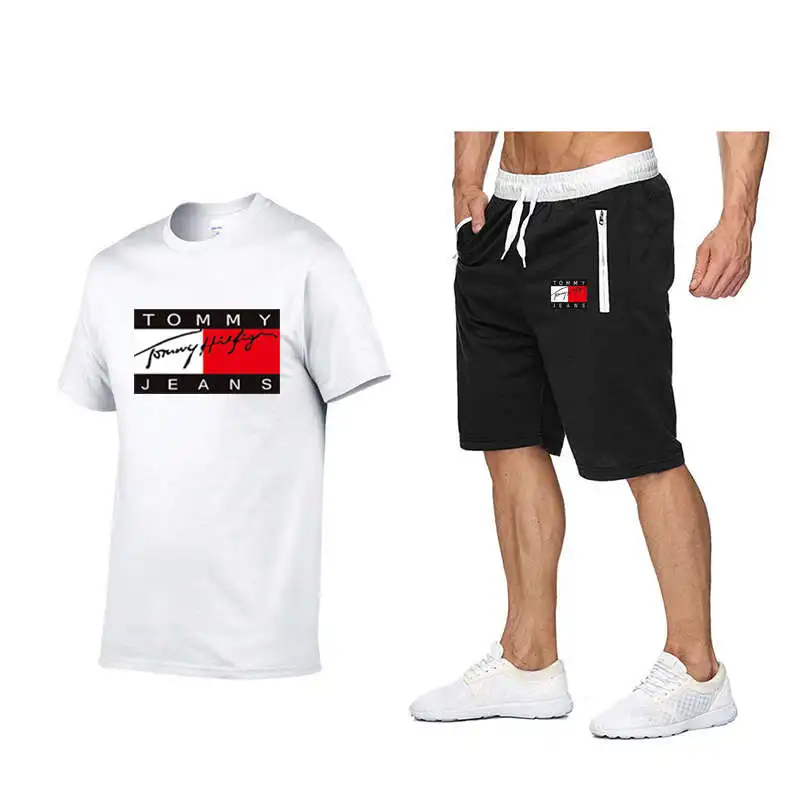 

Men's Japanese T-shirt Cotton T-shirt Spring/Summer 2021 Short-sleeved T-shirt Men's Wear + Sports Beach Shorts Designer Luxury