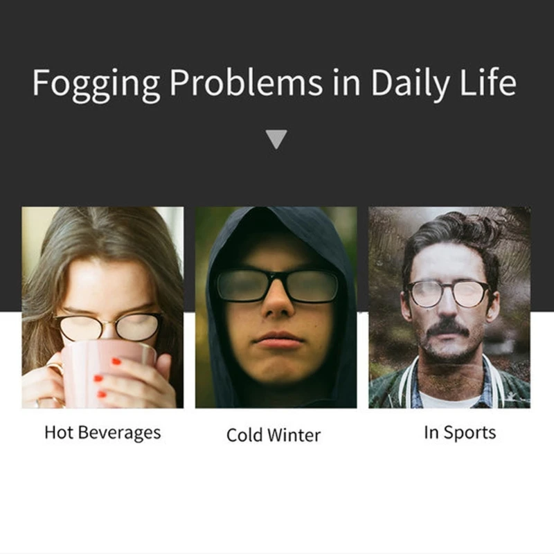 

30Pcs Anti-Fog Wipes Glasses Pre-moistened Antifog Lens Wipe Eyeglass Defogger