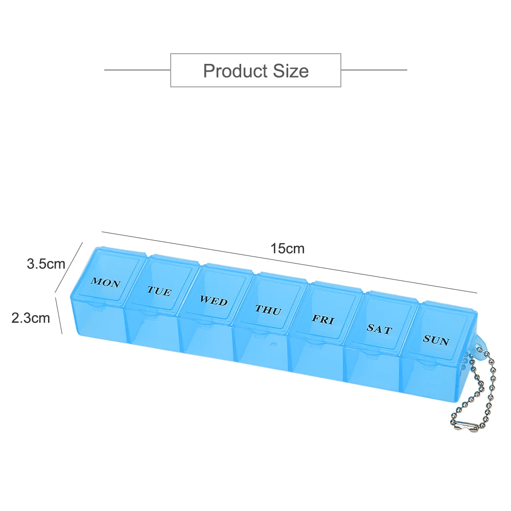 Горячая Распродажа 1 шт. 3 цвета 7 дней неделя фоторамка держатель органайзер для