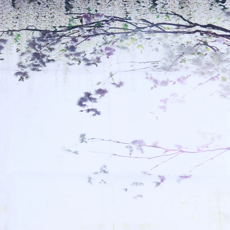 Фон для студийной фотосъемки с изображением цветов деревьев сада лофта 150x220 см |