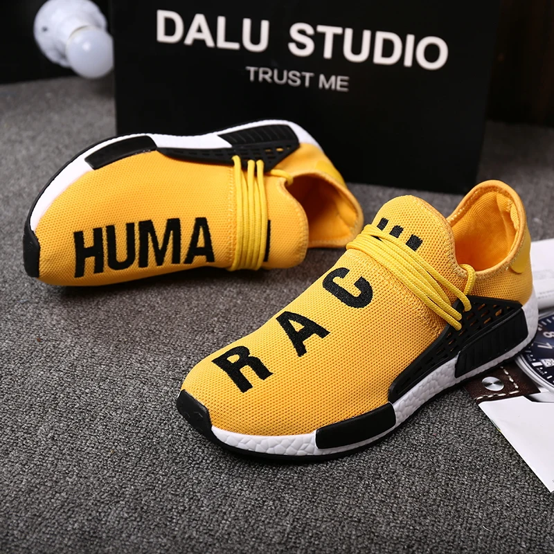 

2020 Men's Sneakers Featured Breathable Super Popular Ultralight Jogging Men Shoes Human Race Tenis Masculino Chaussure Homme
