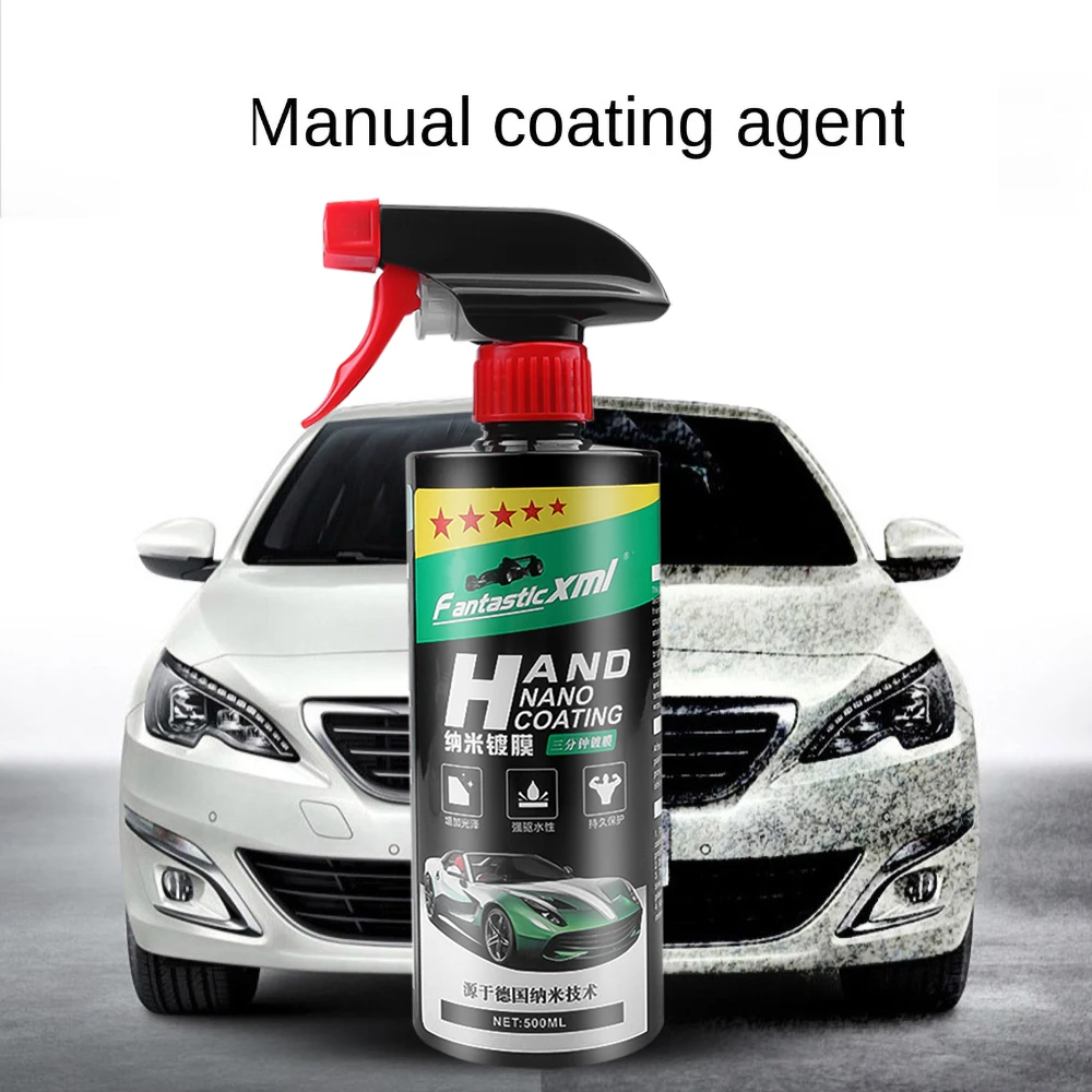 

Car Polish Super Hydrophobic Glass Ceramic Coating Headlight Paint Care Anti-scratch Auto Nano Detailing Glasscoat VS 9H