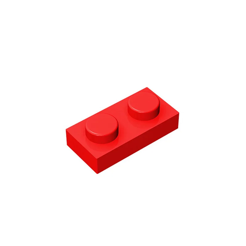 10 шт. кубики MOC 3023 доска 1x2 высокотехнологичные строительные блоки детали кирпича