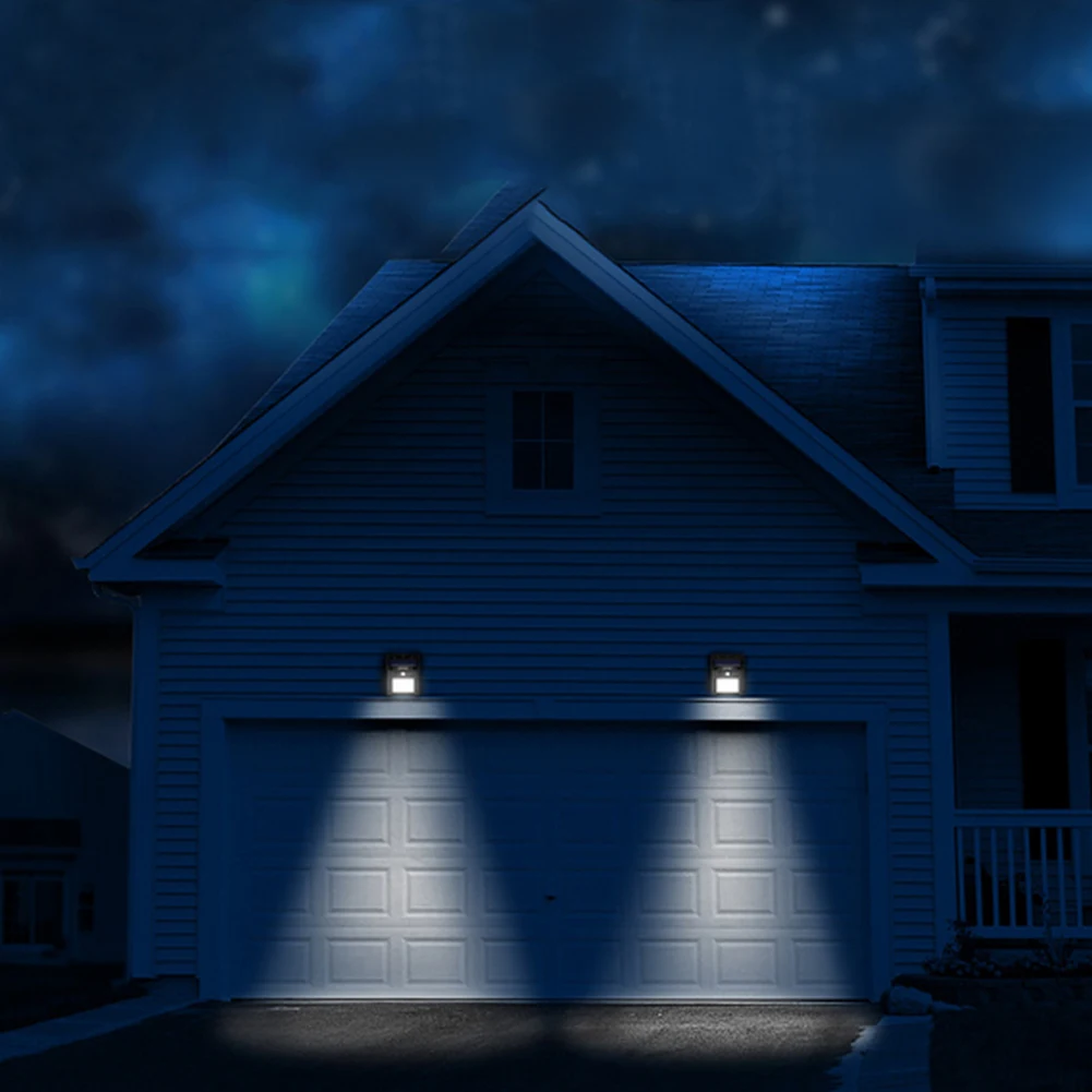 

Solar Lights Outdoor 8-LEDs Solar Lights Outdoor Wireless Waterproof Motion Sensor Security Lights For Front Door Back Garden