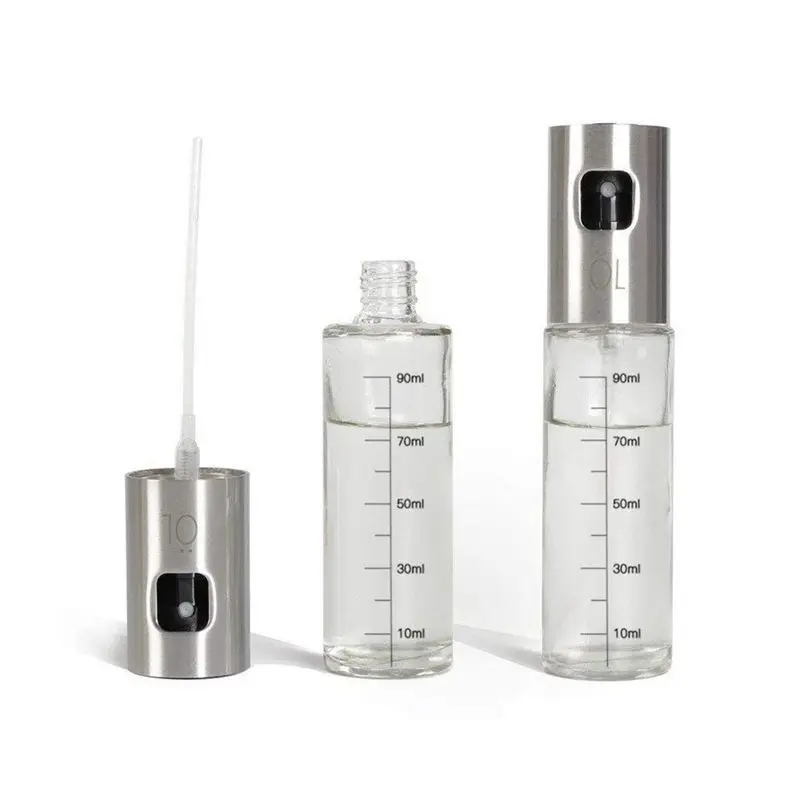 Диспенсер для распылителя МАСЛА ПРЕМИУМ 304 гриль из нержавеющей стали стеклянная