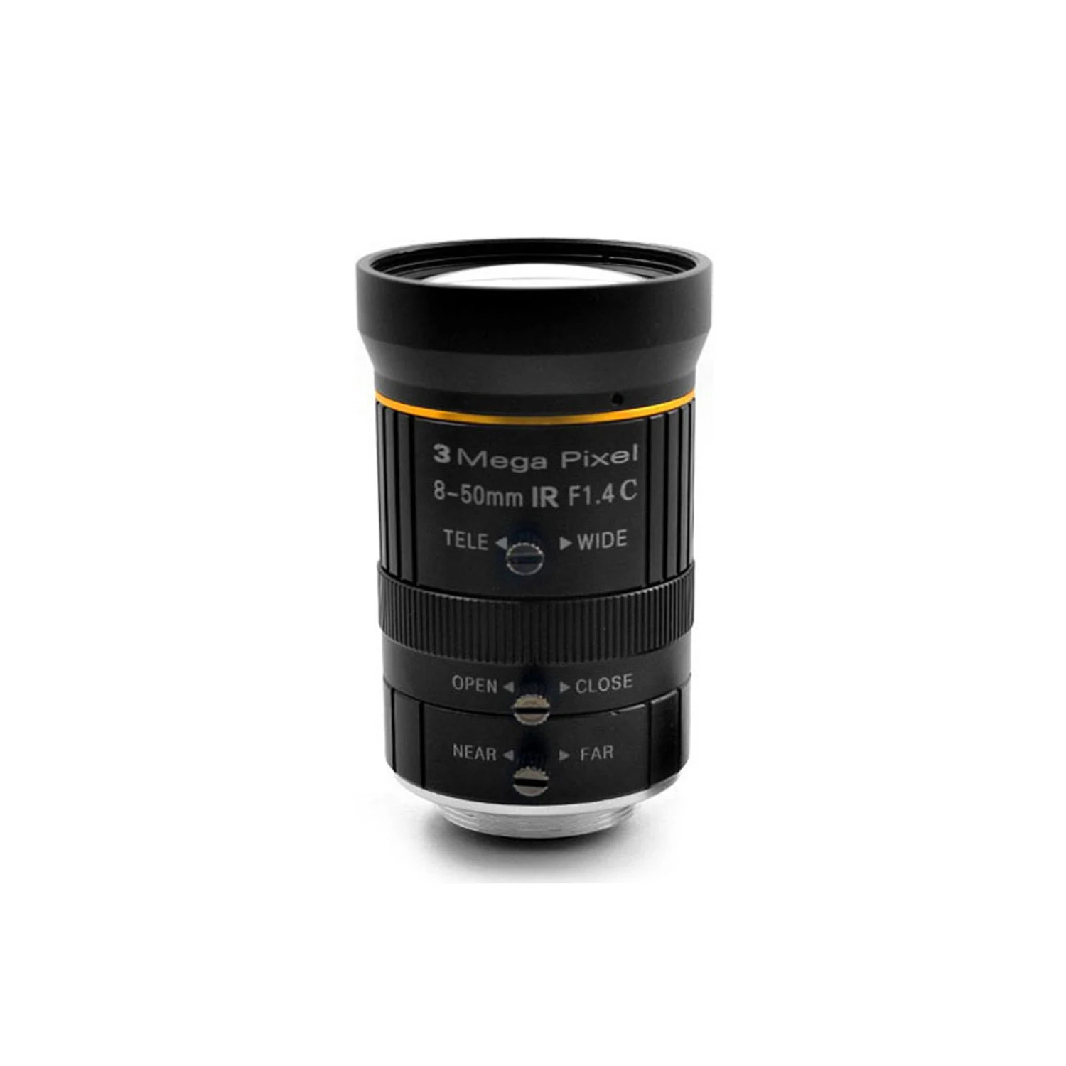 Объектив промышленной камеры HD C-mount зум фиксированный фокус 1/2 дюйма визуальный