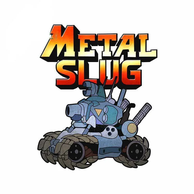 

Arcade Metal Slug Tank Car Sticker Wall Tuning Decal Personality Snowboard Camper Vinyl Car Wrap Waifu Anime KK 13cm X 10.5cm
