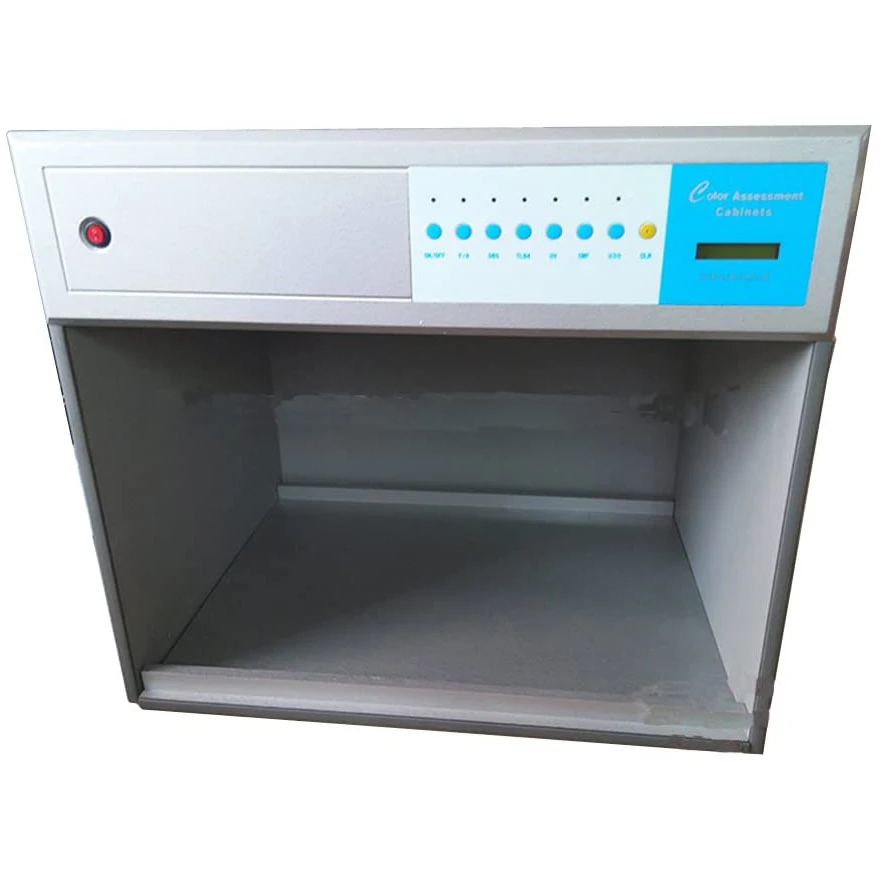 

Color Matching Cabinet Color Assesment Box Color Assesment Cabinet Customizable 6 Light Sources D65 TL84 UV A CWF U30