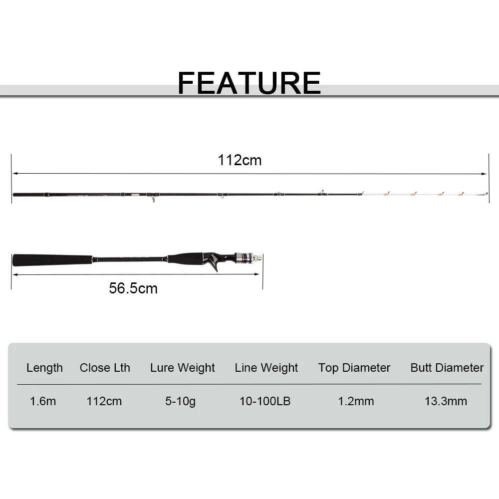 Рыболовная удочка из розового дерева Ультрамягкая 1 6 м | Спорт и развлечения