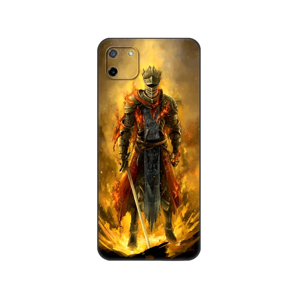 Флейта для OPPO Realme C11 чехол C 11 RealmeC11 Back RMX2185 чехол-бампер похвала солнце Темные Души