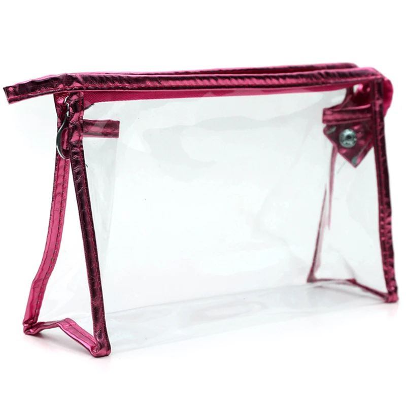 

PVC Women Makeup Cosmetic Bag Waterproof Transparent Make Up Organizer Storage Wash Clear Travel Bags SWD889