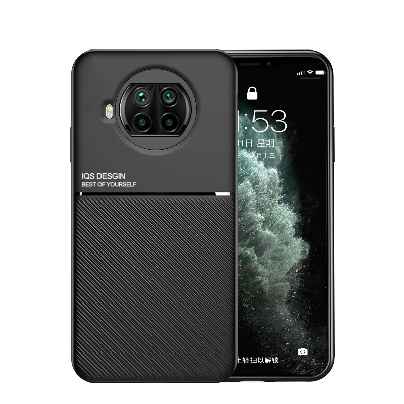 

Business Mobile Phone Case for Xiaomi 10T Lite 5G 11 10i POCO X3 NFC M3 F2 Pro Redmi Note 9S 8T 8A 9C 9A K30S Anti-Knock Cover