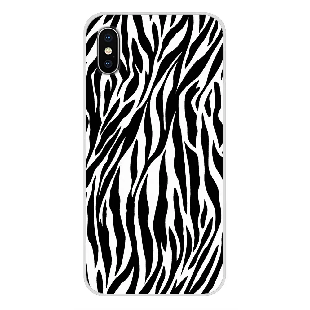 Cell Phone Skin Case For Apple iPhone X XR XS 11Pro MAX 4S 5S 5C SE 6S 7 8 Plus ipod touch 5 6 Zebra Strips Top Detailed Popular | Мобильные